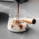 Copo de Leite 180ml com Alça de Madeira | Macchiato Café