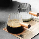 Copo de Leite 180ml com Alça de Madeira | Macchiato Café