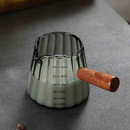 Copo de Leite 180ml com Alça de Madeira | Macchiato Café